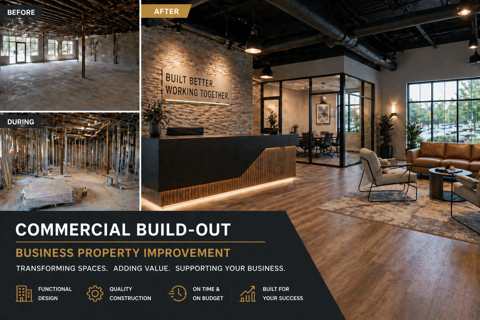 Commercial buildout project placeholder