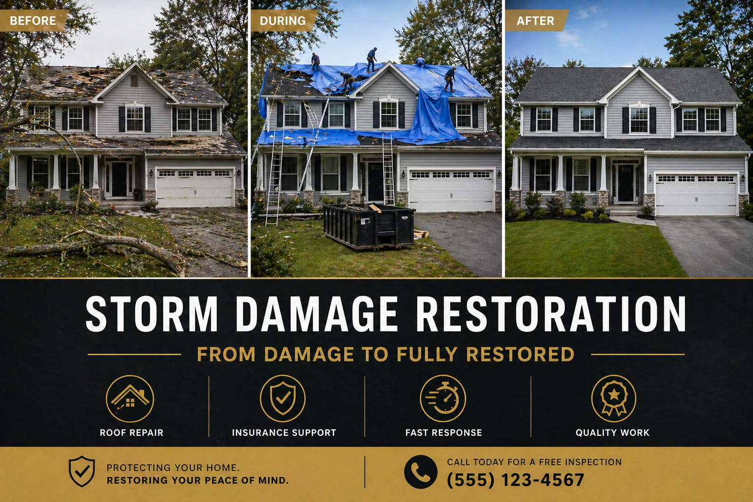 Storm damage restoration placeholder